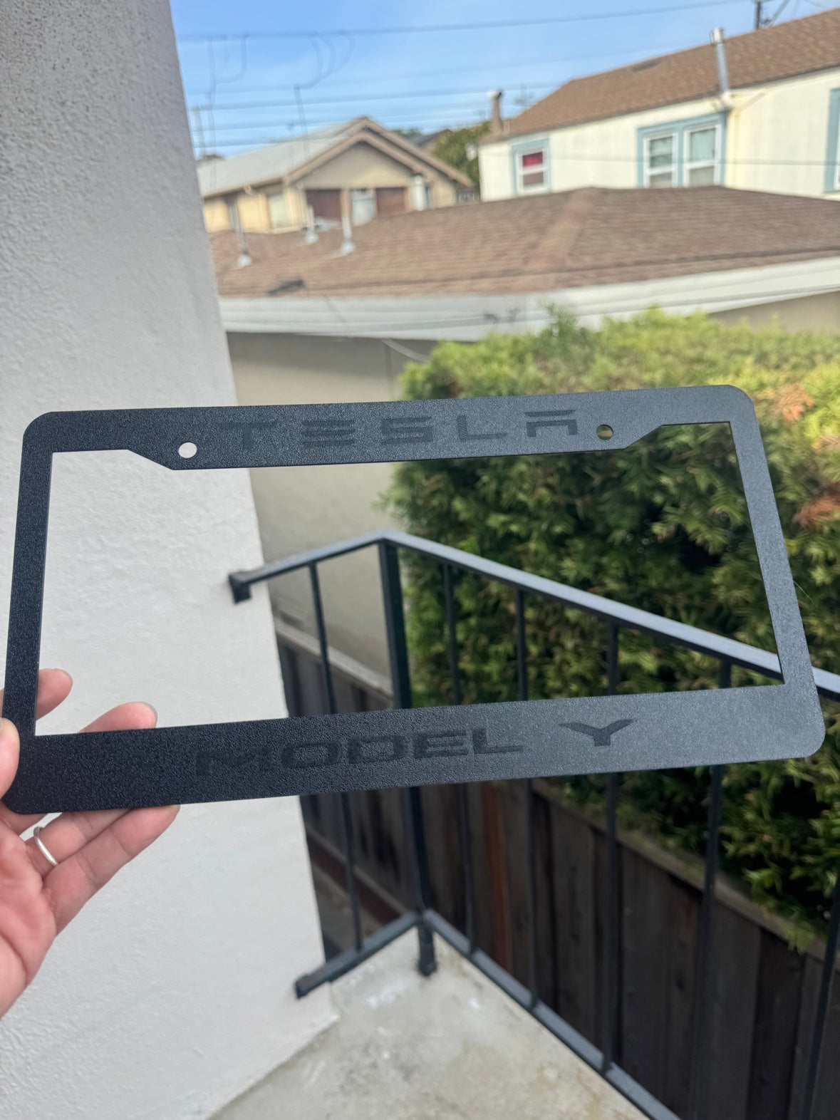 Custom Plate Frame