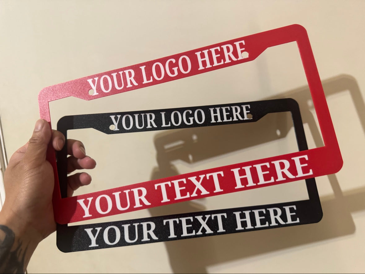 Custom Plate Frame